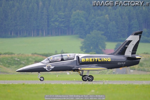 2011-07-01 Zeltweg Airpower 6995 Breitling Jet Team - Aero L-39 Albatros